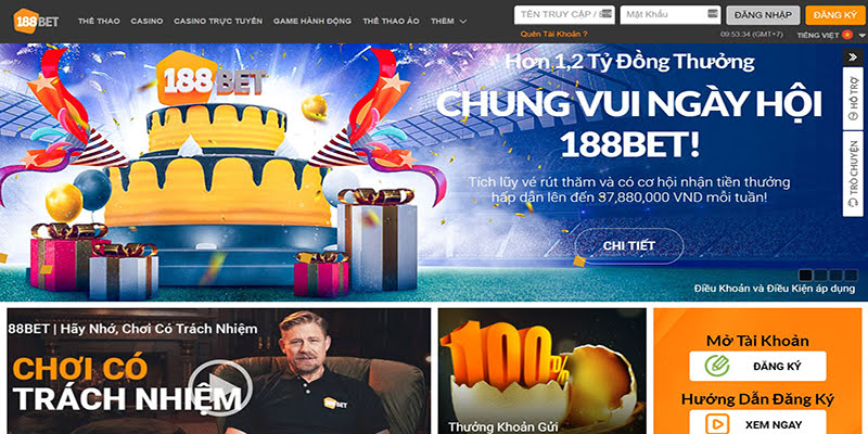 Hướng dẫn đăng ký, đăng nhập cho người chơi mới tại sân chơi 188bet