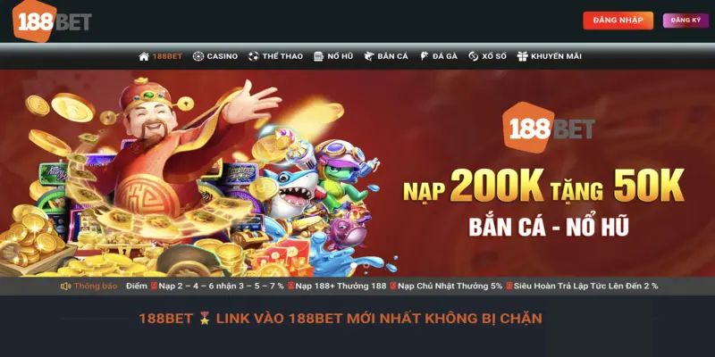 Truy cập link vào 188bet mới nhất 2025 không bị chặn