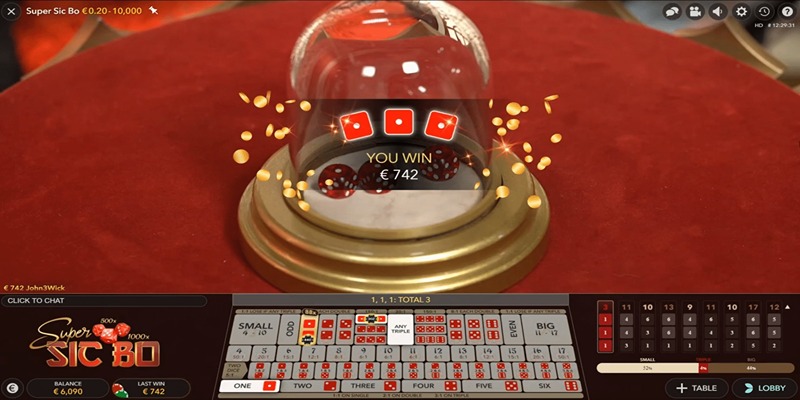 Luật Tài xỉu 188bet hấp dẫn